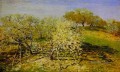 春 別名「満開のリンゴの木」 クロード・モネ